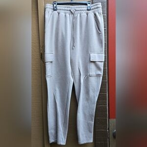 Yogalicious Beige Cargo Pants